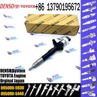 China common rail injector 095000-5930 for toyota truck diesel pump injector 23670-09060 for toyota high pressure engine on sale