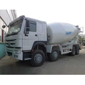 Low Noise 12m3 Concrete Construction Equipment 371hp 8*4 / Cement Mixer Truck