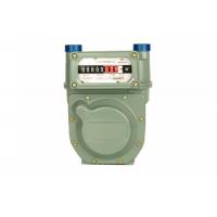 China G1.6 Steel Case Prepaid Gas Meter , Electronic Gas Meter IC Card on sale