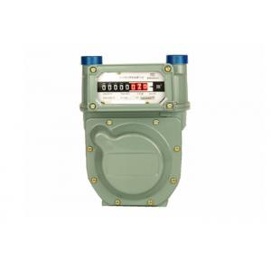 China G1.6 Steel Case Prepaid Gas Meter , Electronic Gas Meter IC Card supplier