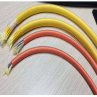 China OEM Custom 6 Core Fiber Optic Cable , Breakout Fiber Optic Cable High Durability