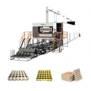 High Capacity Egg Tray Manufacturing Machine ODM Egg Tray Automatic Machine