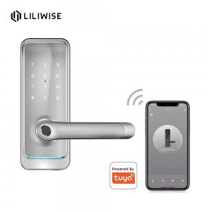 China Waterproof Electronic Door Locks Bluetooth Smart Mortise Door Handle Lock supplier