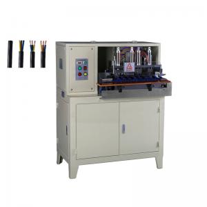 China Automatic 2 3 Cores Power Cord Wire Stripping Machine Sheathed Cable Twisting supplier