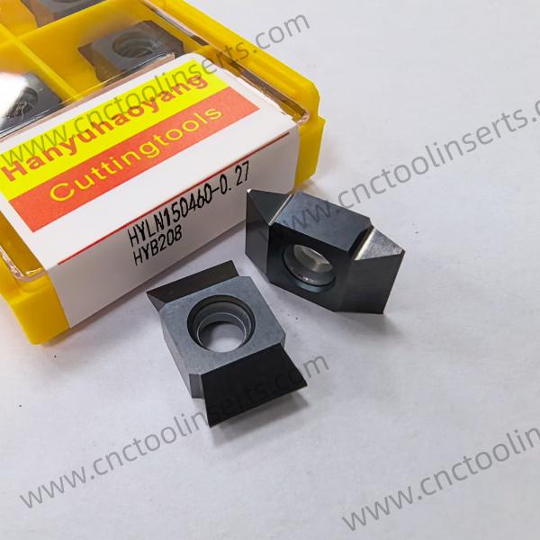 China Inserto de ranura no estándar, inserto de fresado de ranura, HYLN150460-0.27, material de recubrimiento de gama media, HYKH06, inserto personalizable wholesale