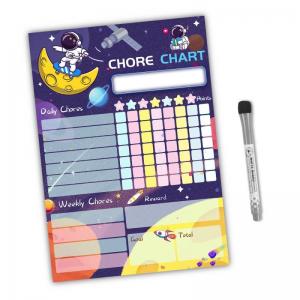 Dry Erase Educational Learning Products Isotropic Magnetic Chore Chart