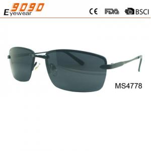 China New arrival and hot sale of metal sunglasses, UV 400 Protection Lens supplier