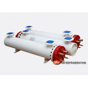 China Shell & Tube Water Chiller Heat Exchanger , Shell And Tube Condenser For Cooling Industry supplier