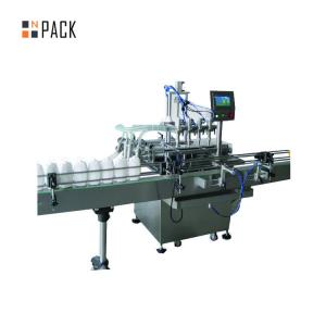 China High Output Automatic Cosmetic Filling Machine With Diving Nozzles supplier