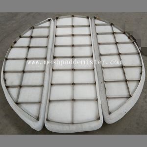 China Polytétrafluoroéthylène/Ptfe Vane Pack Mist Eliminator Corrosion résistante supplier