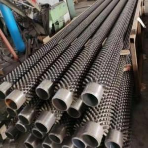 China DELLOK Pin Studded Steel Tubes Tubular Heaters Power plant supplier