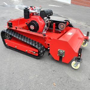 Remote Control Slope Lawn Mower , All Terrain Lawn Mower Tractor