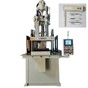 electric tooth brush making machine vertical single slide injection molding machine
