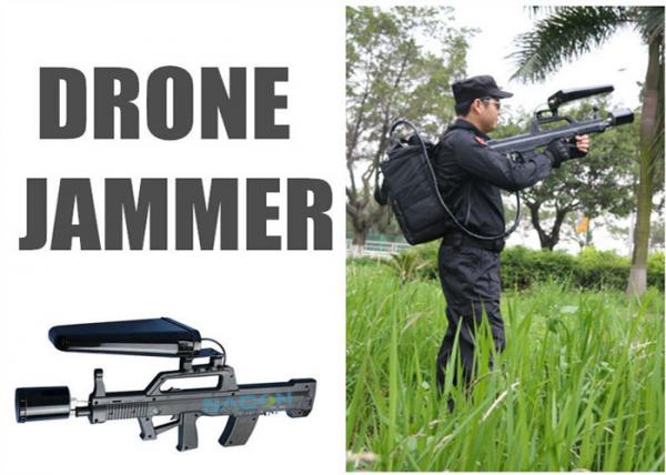 5.8Ghz / 2.4 Ghz Drone Jammer 15w , All In One Handheld Anti Drone Jamming