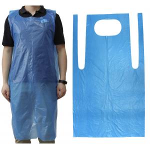 Cheap disposable plastic pe salon apron barber for work transparent and waterproof