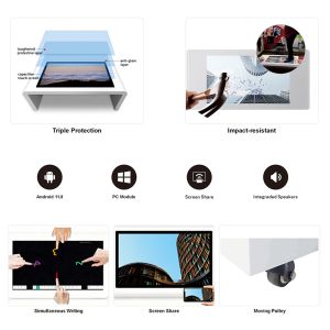China 32 Inch Waterproof Interactive Touch Table with Coffee Table Design wholesale