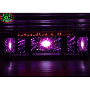 high definition indoor p3.91 stage background led  big screen with light cabinet