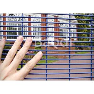 Mild Steel Welded Anti Climb Mesh Fence Metal Square Post For Factory Machine Guards