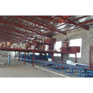 Hydraulic System Sandwich Panel Production Line , Cement Mgo Roof Panel Machine