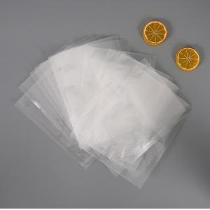 Transparent Embossed Vacuum Packaging Bag Gravure Printed  For Food Saver Storage