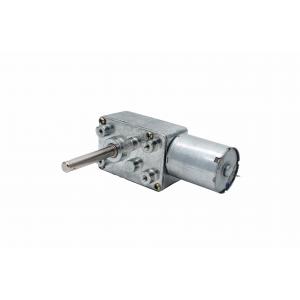 China Dc Micro Worm Gear Motor With Encoder Gearbox 24V For Household Applications supplier