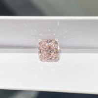 Los diamantes rosados crecidos laboratorio brillante IGI del CVD del corte 2.0ct-2.5ct del amortiguador certificaron