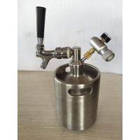 Homebrew Stainless Steel 304 Beer Keg 2L 3.6L 4L 5L 10L Mini Draft Beer Growler Beer Barrels