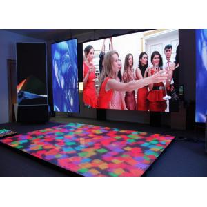 China HD Full Color Stage Background Led Screen Indoor / Outdoor P5 Wide View Angle wholesale