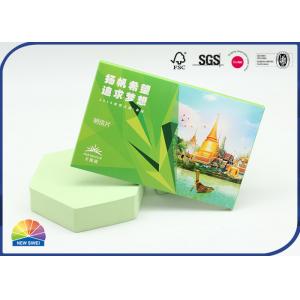 China Postcard Folding Carton Box Print Envelope Shape Paper Box supplier