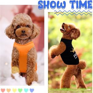 China Pet Shirts for Small Dogs Cats,Soft and Breathable Dog Printed Clothes with Cute Patten,Dog Sweatshirt Outfit supplier