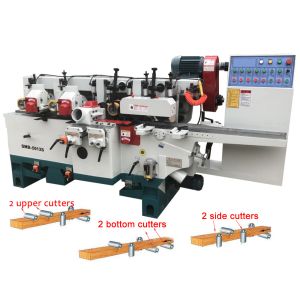 China 簡単で、経済的な4つの側面のプレーナー機械SMB-4018 4側面は木の床のために朽ちます wholesale