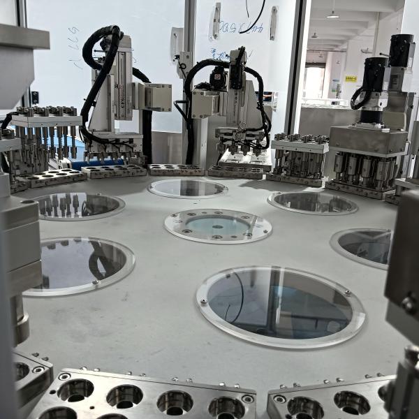 Custom Heli Cap Assembly Machine with Servo Motor and Touch Screen