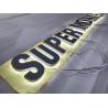 China Custom Fabricated Metal Signs in with Brushed Aluminium Letter and LED Back Lighting wholesale