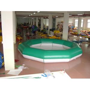 Polygon Swimming Pool 4m diameter / Inflatable Swimming Pools For Children