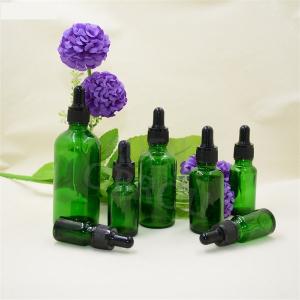 China Anodized Painting Glass Serum Bottles ,  Eco Friendly Amber Dropper Bottles supplier