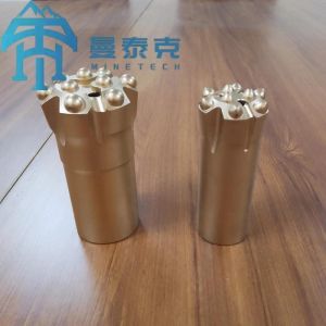 China Flat Face Thread Button Bit Tunneling Project Drilling Tools on sale