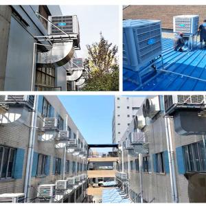 China Solar Window Air Conditioners 6KW Air Cooler 25000m3/H OEM ODM supplier