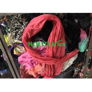 China Fashionable Second Hand Scarves Cotton Material Korean Style For Congo supplier