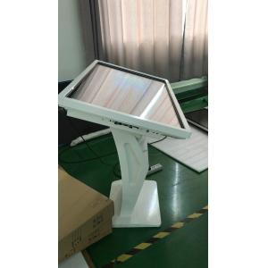 China IR Touch Interactive Floor Standing Kiosk High Brightness 50/60HZ For All Location supplier