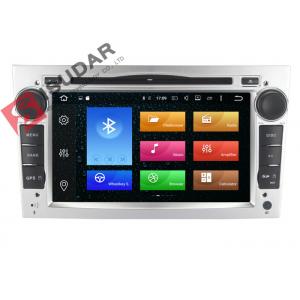 China Silver Panel Opel Corsa Dvd Player , Android Bluetooth Car Stereo With Google Maps supplier