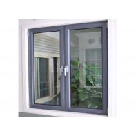 China Powder Coated Finish Non Thermal Break Aluminum Profile Window And Door on sale