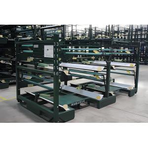 Green Warehouse Industrial Storage Metal Automobile Frame Racking For Turnover