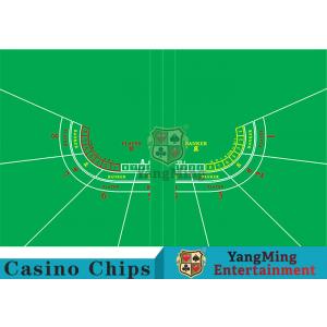 China Polyester Fabric Casino Table Layout Can Be Folded Convenient To Carry supplier
