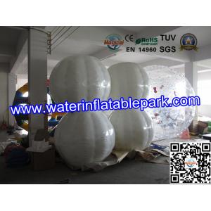 White 1.0mm  TPU Inflatable Bumper Ball Rental ODM / OEM Available