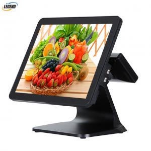 China Win 10 OS All In One Touchscreen Pos System 2*20 VFD 1024 X 768 Pixels Resolution supplier