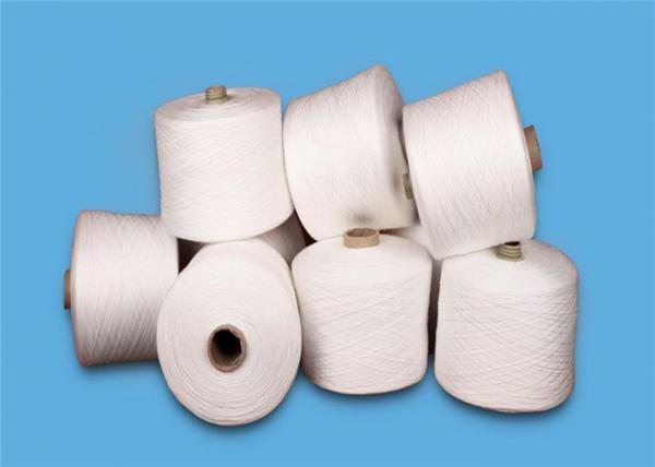 50/3 Raw white 100 Percent Spun Polyester Yarn Raw Pattern For Garment Sewing