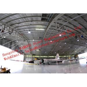 China Water Proof Insulated Prefabricated Steel Structure Aircraft Hangar For Private Usage supplier