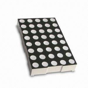 China LED Dot Matrix Board with Industrial Standard Size and Low-power Consumption on sale 