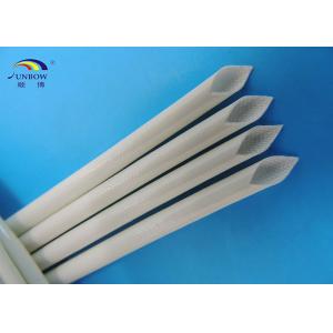 China SUNBOW UL Approval ID 10MM Silicone Fiberglass Sleeving White Black Red for Insulators wholesale