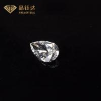 China VVS VS Clarity DEF Color Lab Grown White Loose Diamond Pear Cut Diamond on sale
